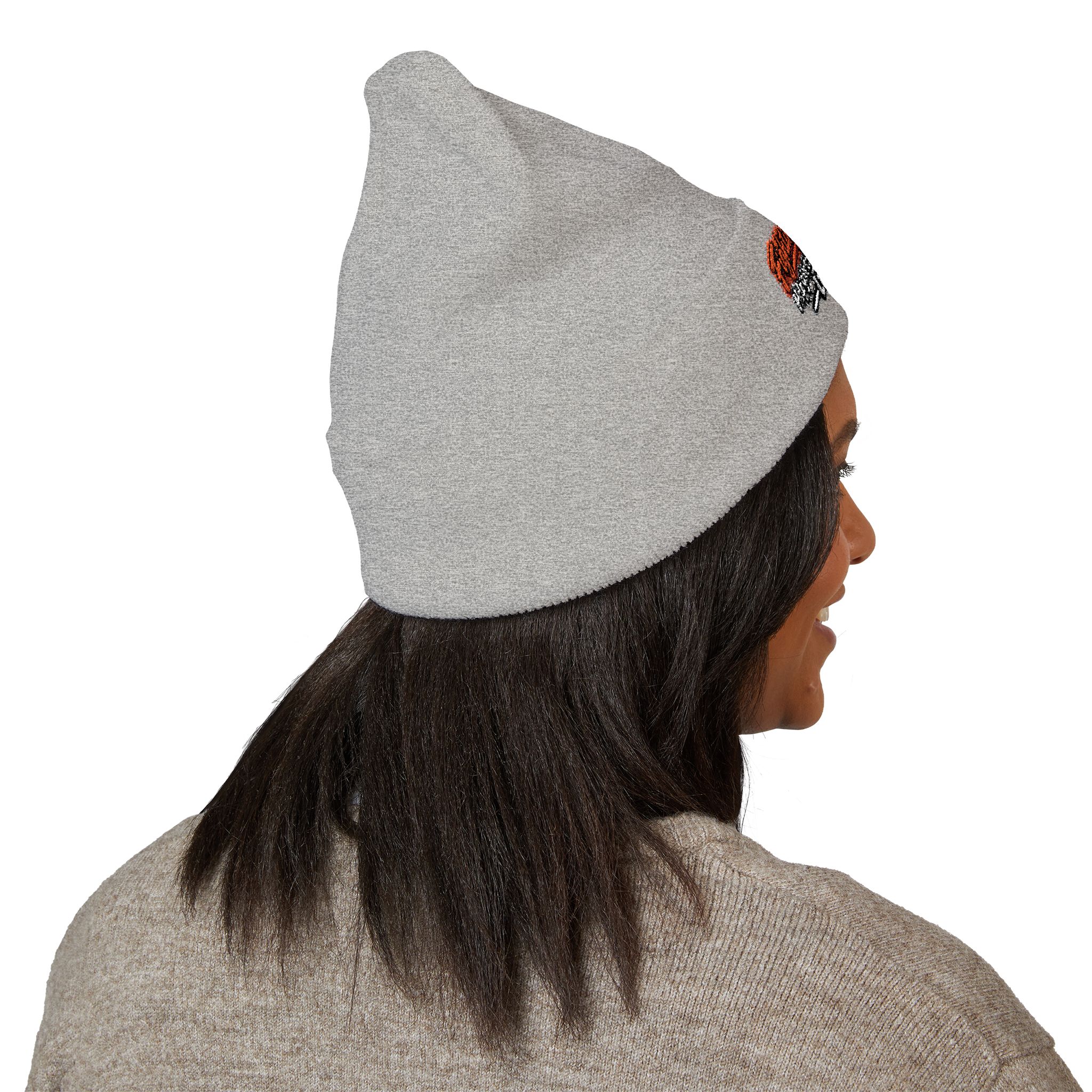 Copy of Embroidered Orange and Black Text Beanie - Image 24