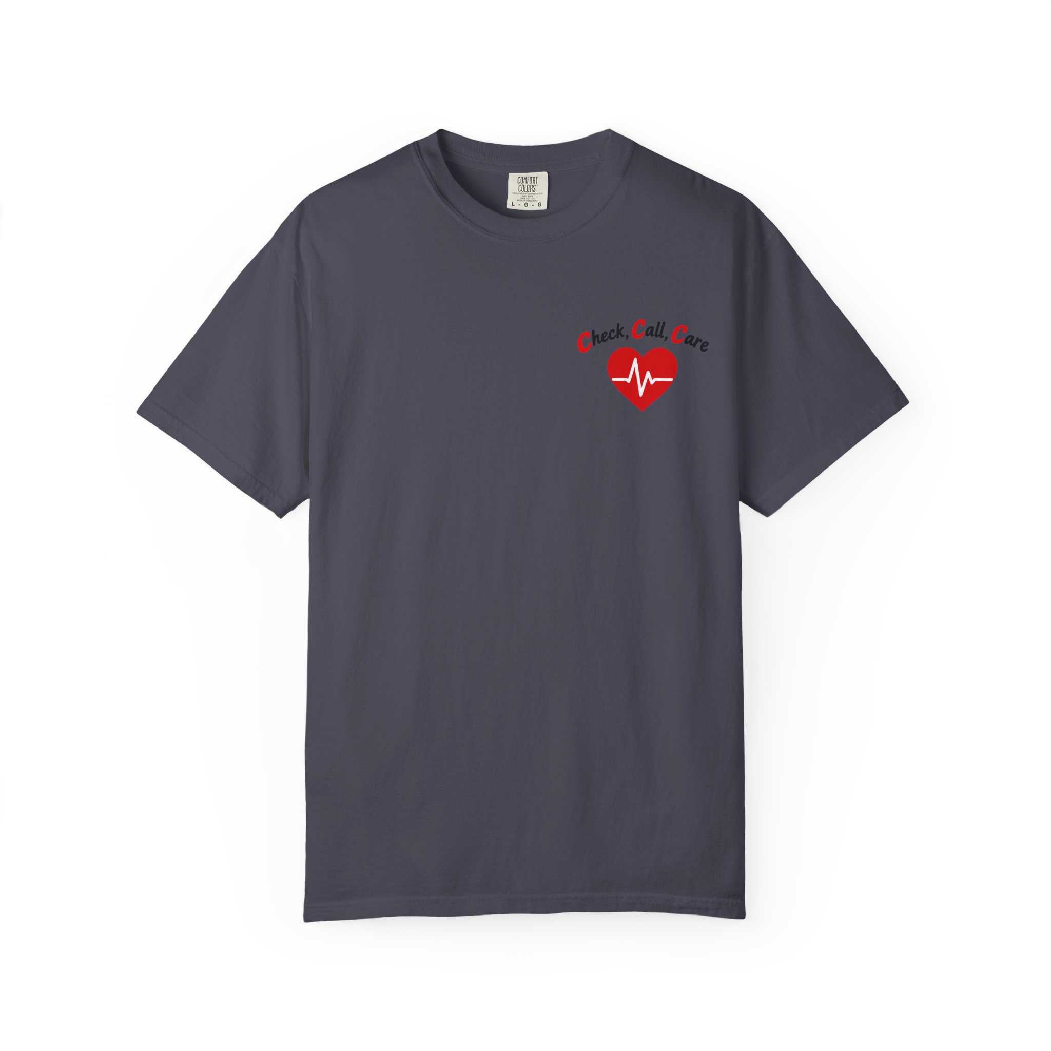 Fighting Chance CPR Awareness T-Shirt | Learn CPR Heartbeat Design - Image 21