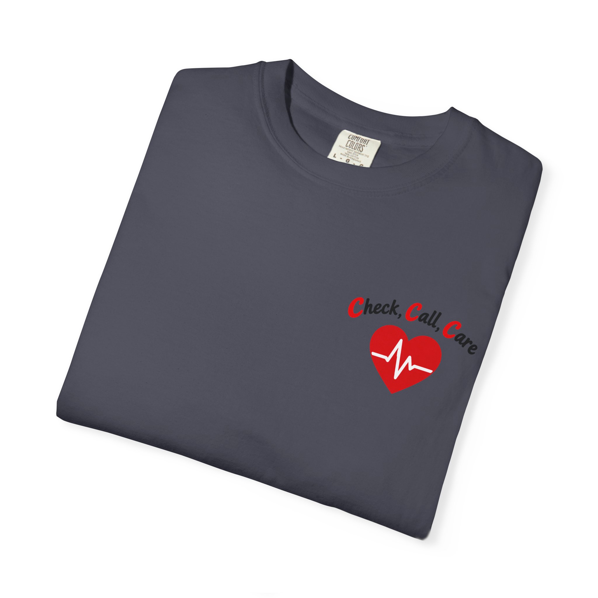 Fighting Chance CPR Awareness T-Shirt | Learn CPR Heartbeat Design - Image 23